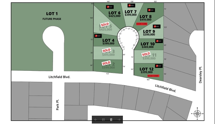 Lots for sale in South Tuxedo